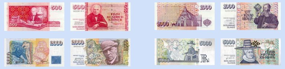 Billets islandais